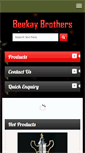 Mobile Screenshot of beekaybrothers.com